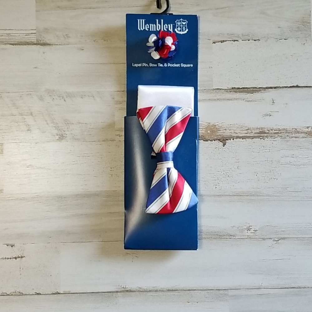 Red,White,Blue Bowtie  New with tag